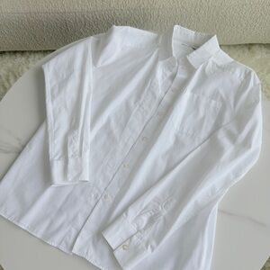 Bottega Veneta White Cotton Dress Shirt